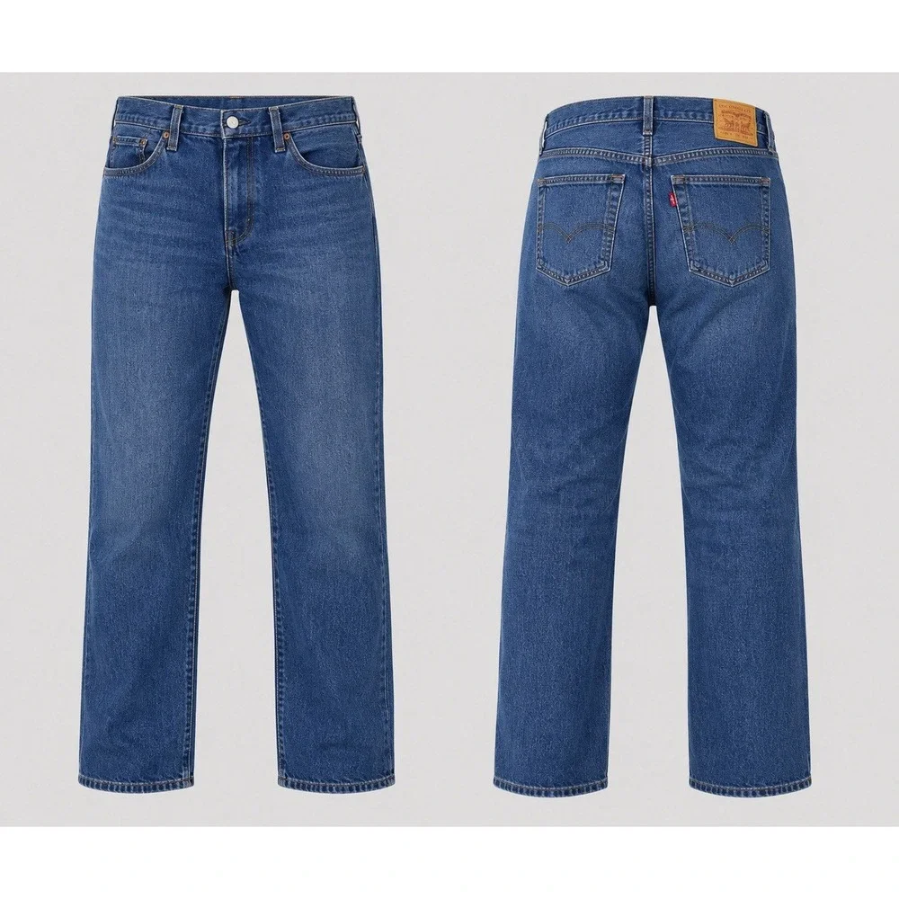 Tommy Bahama Mens Jeans Standard 33/32 relaxed Casual Fit Denim Blue